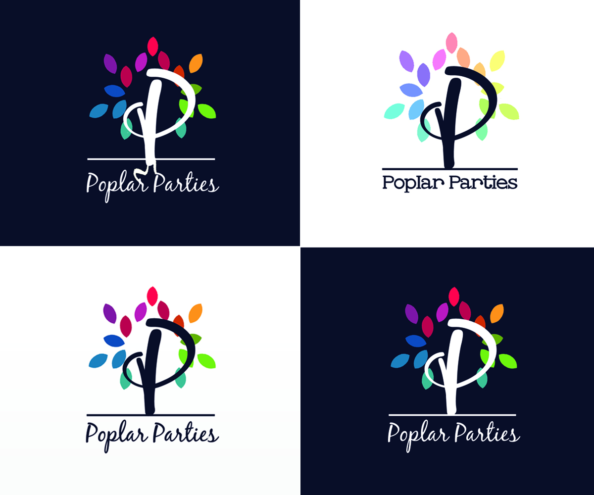 Logo Design by ARTISAN for Poplar Parties | Design #1799043