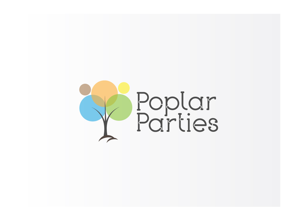 Logo Design by AMBOGEStudios for Poplar Parties | Design #1809227