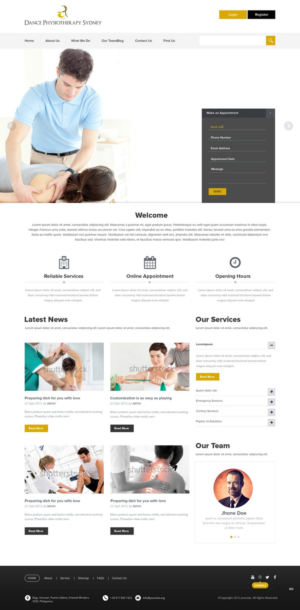 Web Design by pb for this project | Design: #6970771