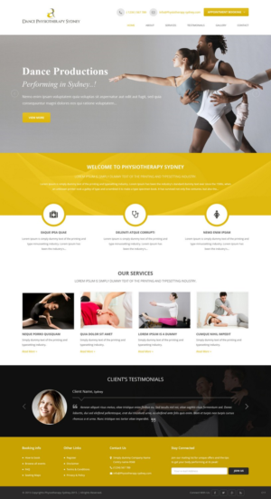 Web Design by pb for this project | Design: #6970772