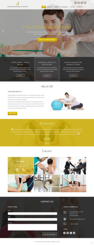 Web Design by pb for this project | Design: #6970773