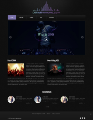 Web Design by pb for this project | Design: #6974368