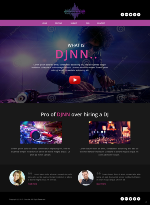 Web Design by pb for this project | Design: #6979806