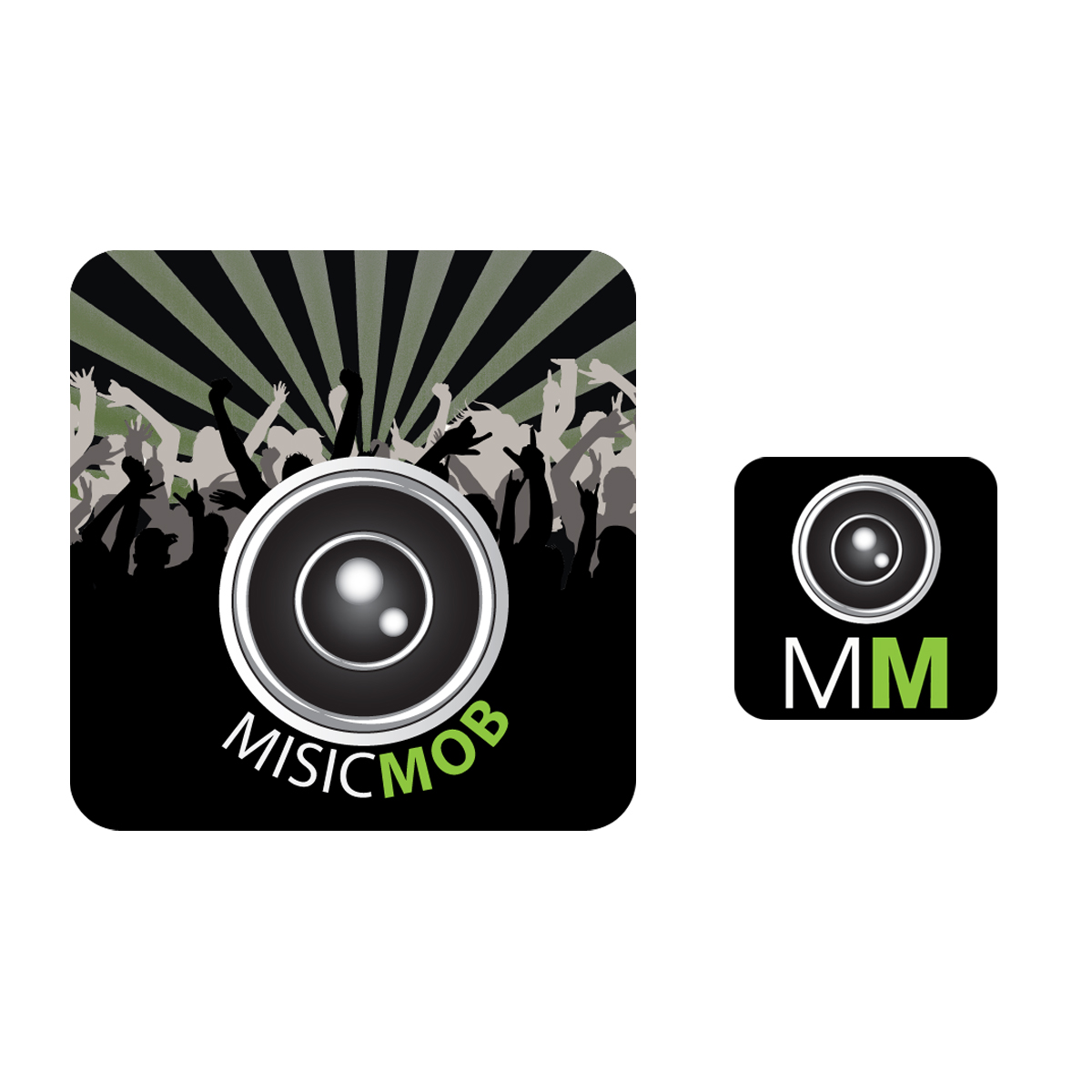 Logo Design by Sares1402 for Music Mob | Design #1949714