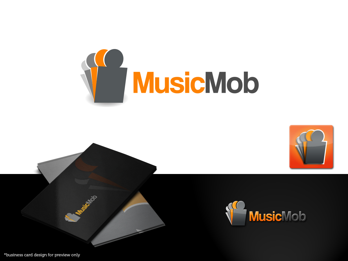 Logo Design by ArtSamurai for Music Mob | Design #1792109