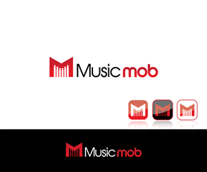 Logo Design by larismanis for Music Mob | Design: #1791821