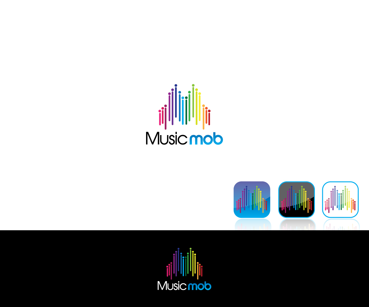 Logo Design by larismanis for Music Mob | Design #1825708