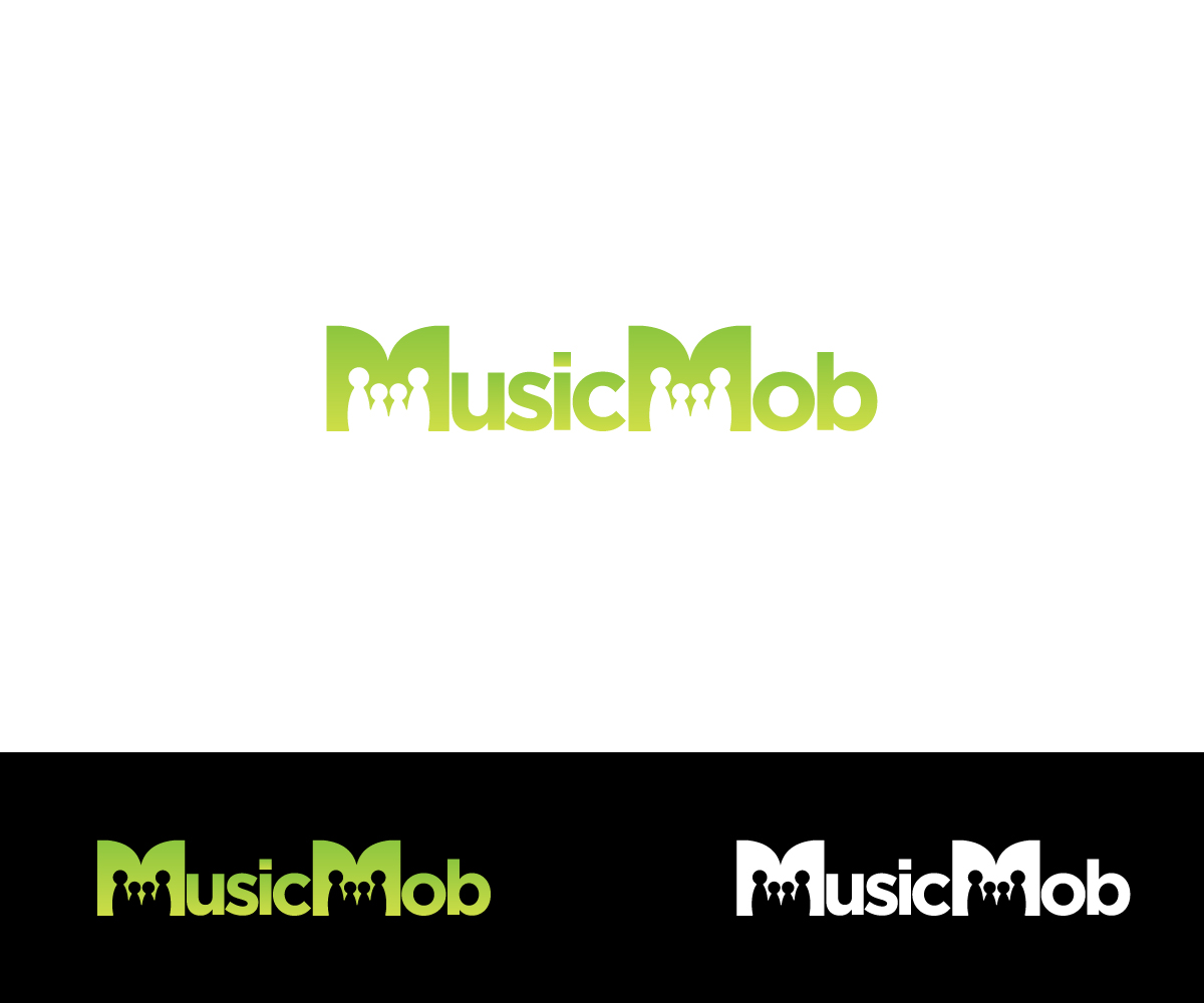 Logo Design by larismanis for Music Mob | Design #1879111