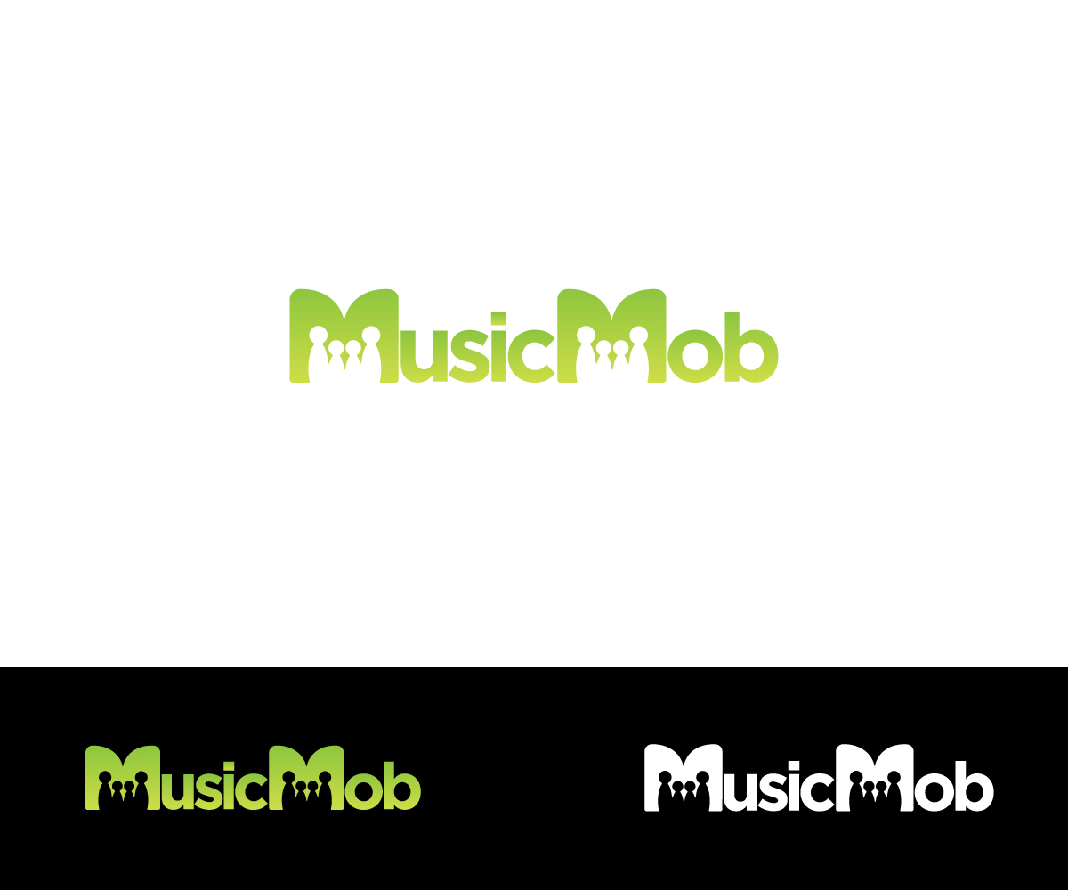 Logo Design by larismanis for Music Mob | Design #1888345