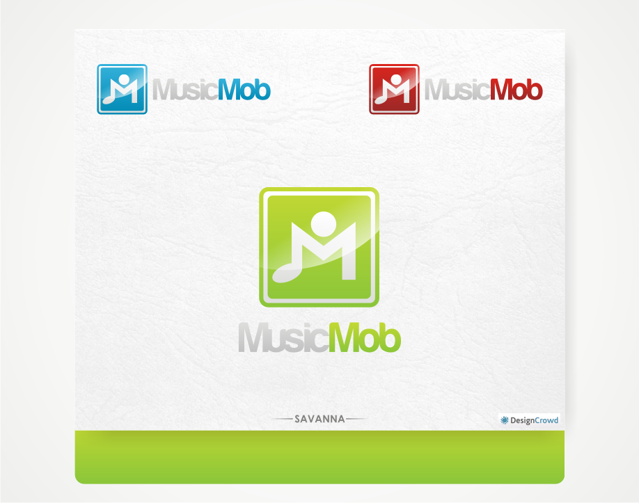 Logo-Design von Savana für Music Mob | Design #1785830