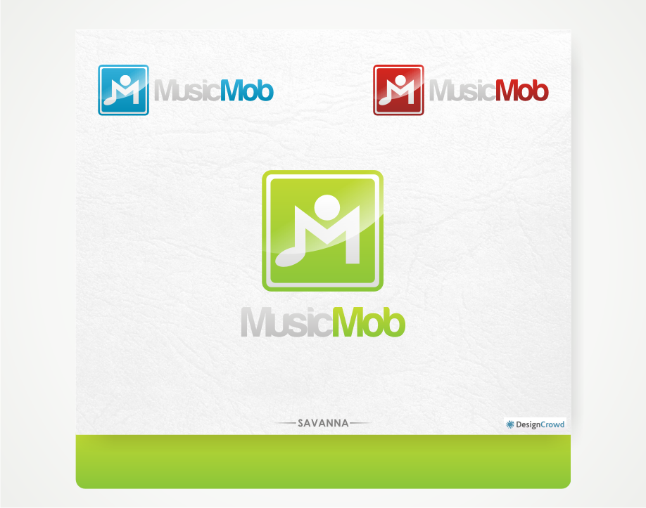 Logo Design by Savana for Music Mob | Design #1785844