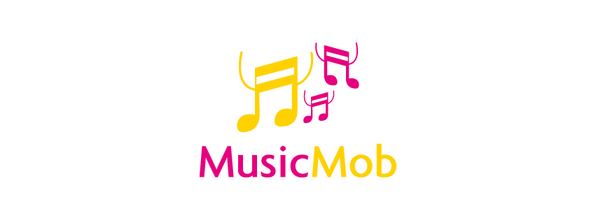 Logo Design by chisharizushi for Music Mob | Design #1876585