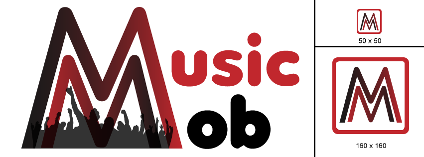 Logo Design by Red Attire Designs for Music Mob | Design #1853347