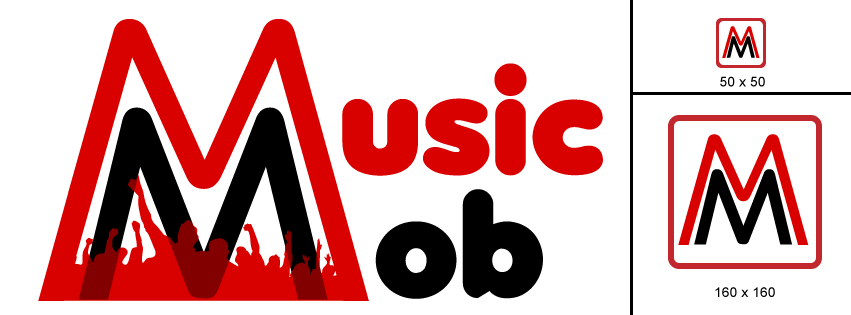 Logo Design by Red Attire Designs for Music Mob | Design #1870441