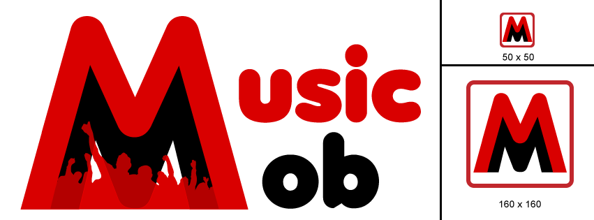 Logo Design by Red Attire Designs for Music Mob | Design #1870446