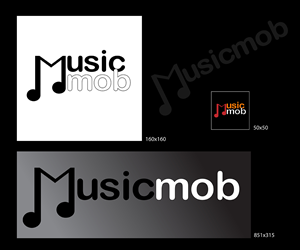 Logo Design by Indepth Design Solutions for Music Mob | Design: #1859942