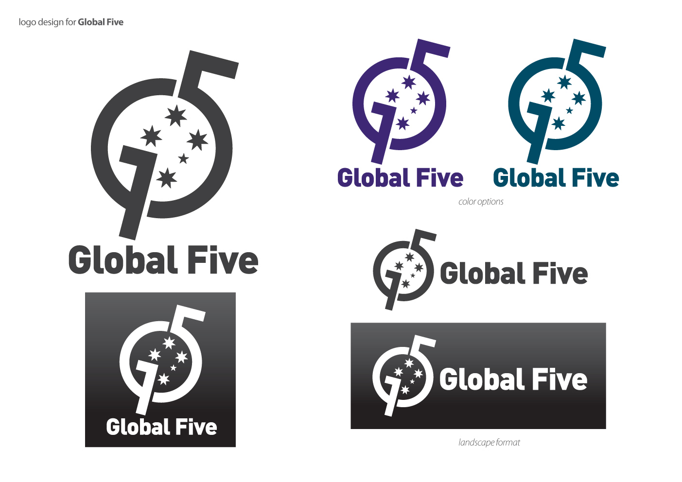 Diseño de Logo por Alan Lee para Global Five pty ltd | Diseño #11641