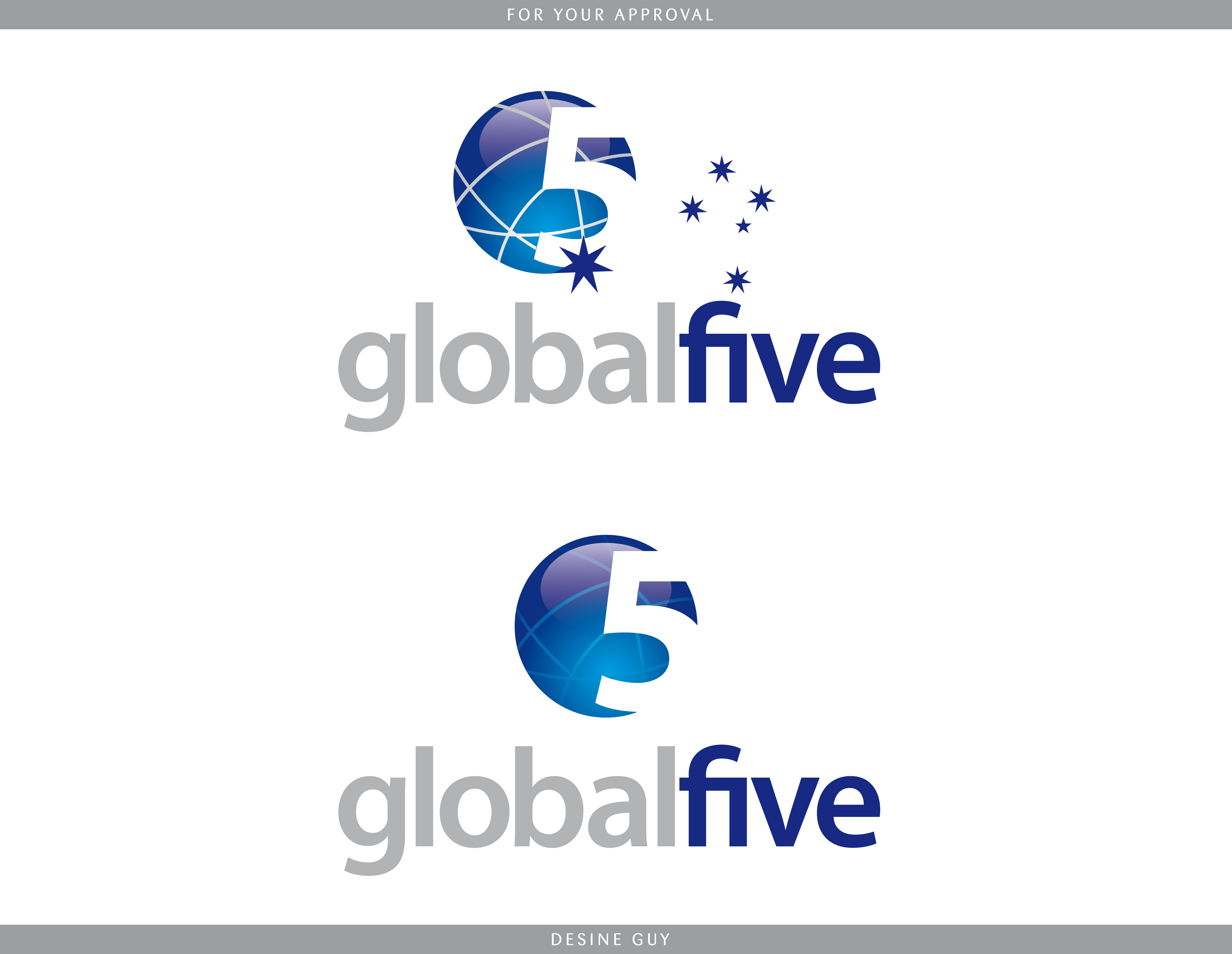 Logo Design by S.R.Graphic Design for Global Five pty ltd | Design #11336