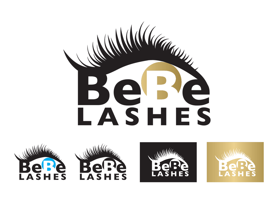 Logo Design by Adam Knights for Bebelashes | Design #1781532