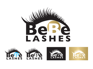 Logo Design by Adam Knights for Bebelashes | Design #1781532