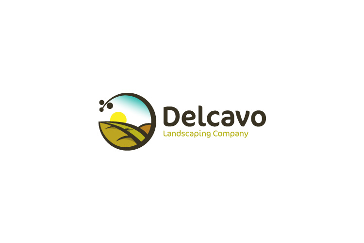 Logo Design by D4Designer for Delcavo Landscaping  | Design #9802594