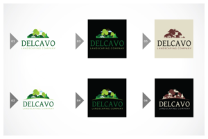 Logo Design by  Artman for Delcavo Landscaping  | Design: #9815458
