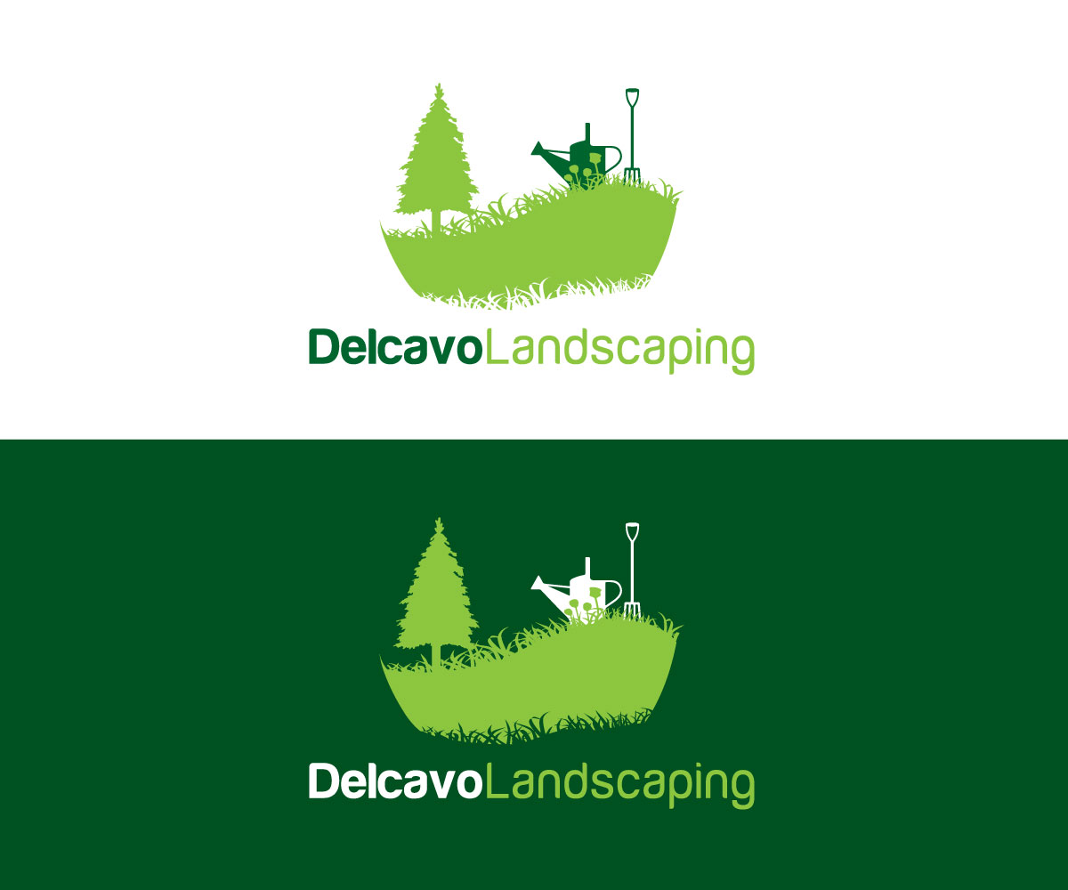 Logo Design by Creativdiz for Delcavo Landscaping  | Design #9797372