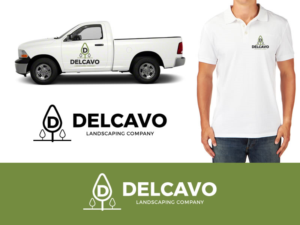 Logo Design by Stobart Creative for Delcavo Landscaping  | Design: #7436140