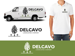 Logo Design by Stobart Creative for Delcavo Landscaping  | Design: #7436167