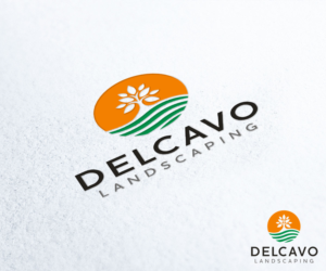 Logo Design by Vishak vasu for Delcavo Landscaping  | Design: #6997852