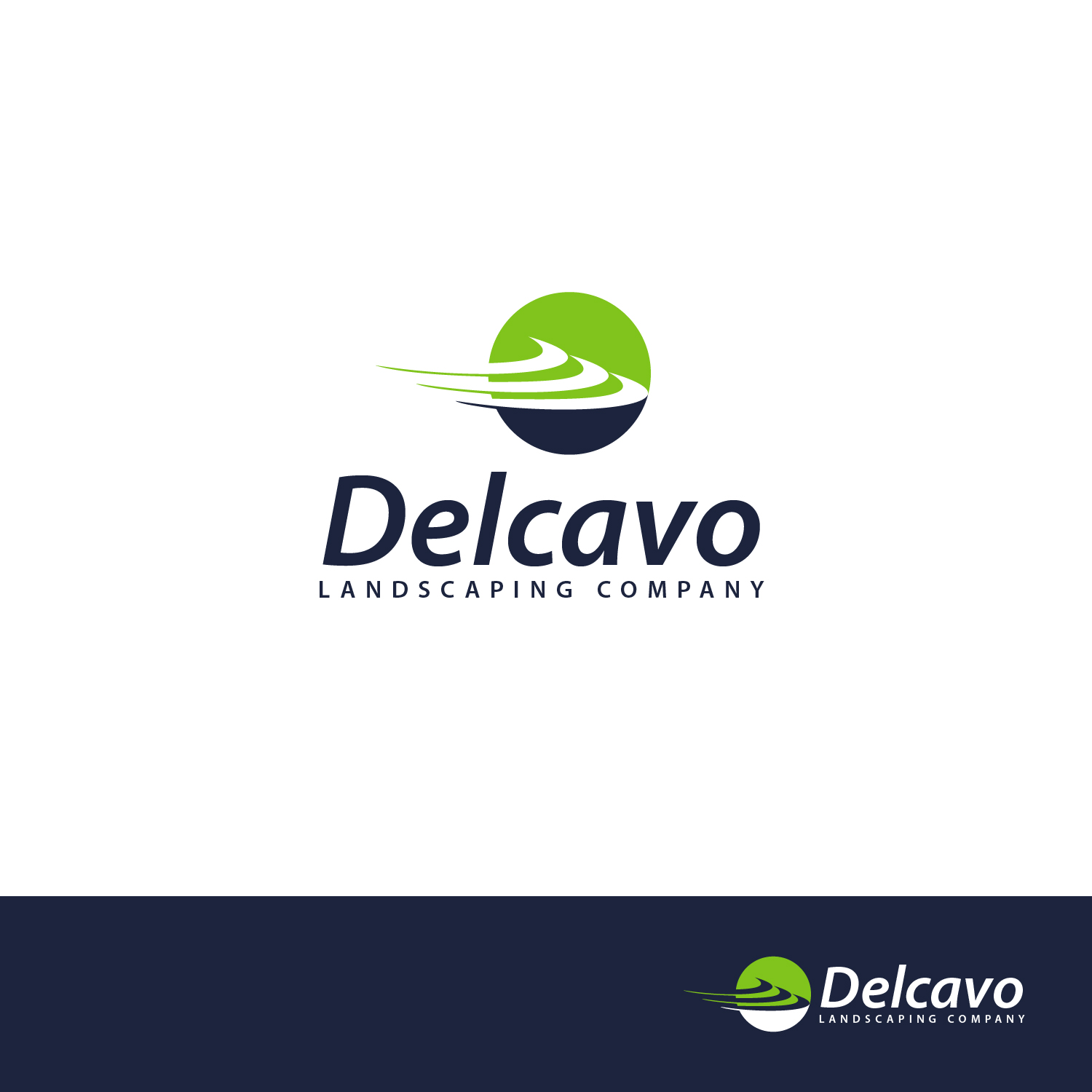 Logo Design by Jonpars for Delcavo Landscaping  | Design #10326627