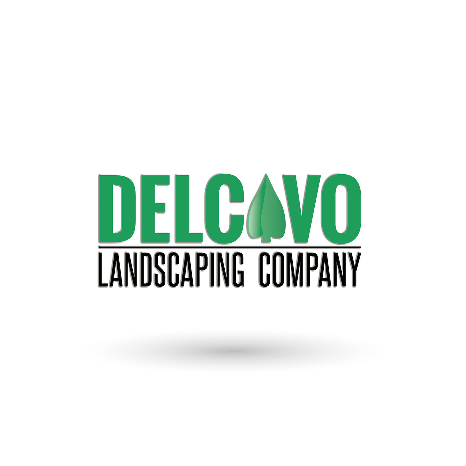 Logo Design by Lusik for Delcavo Landscaping  | Design #10547053
