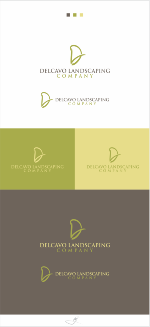 Logo Design by Mimi &amp; Max for Delcavo Landscaping  | Design: #6956567