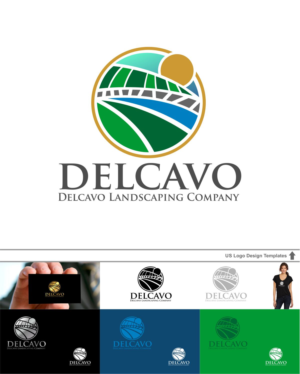 Logo Design by DesignMX (Renan Mejia) for Delcavo Landscaping  | Design: #9836433