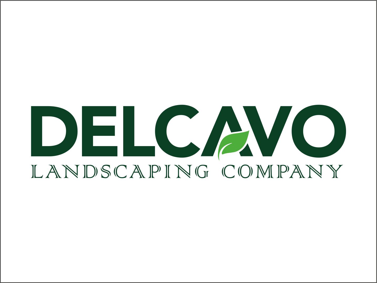 Logo-Design von IVELINA für Delcavo Landscaping  | Design #9797190