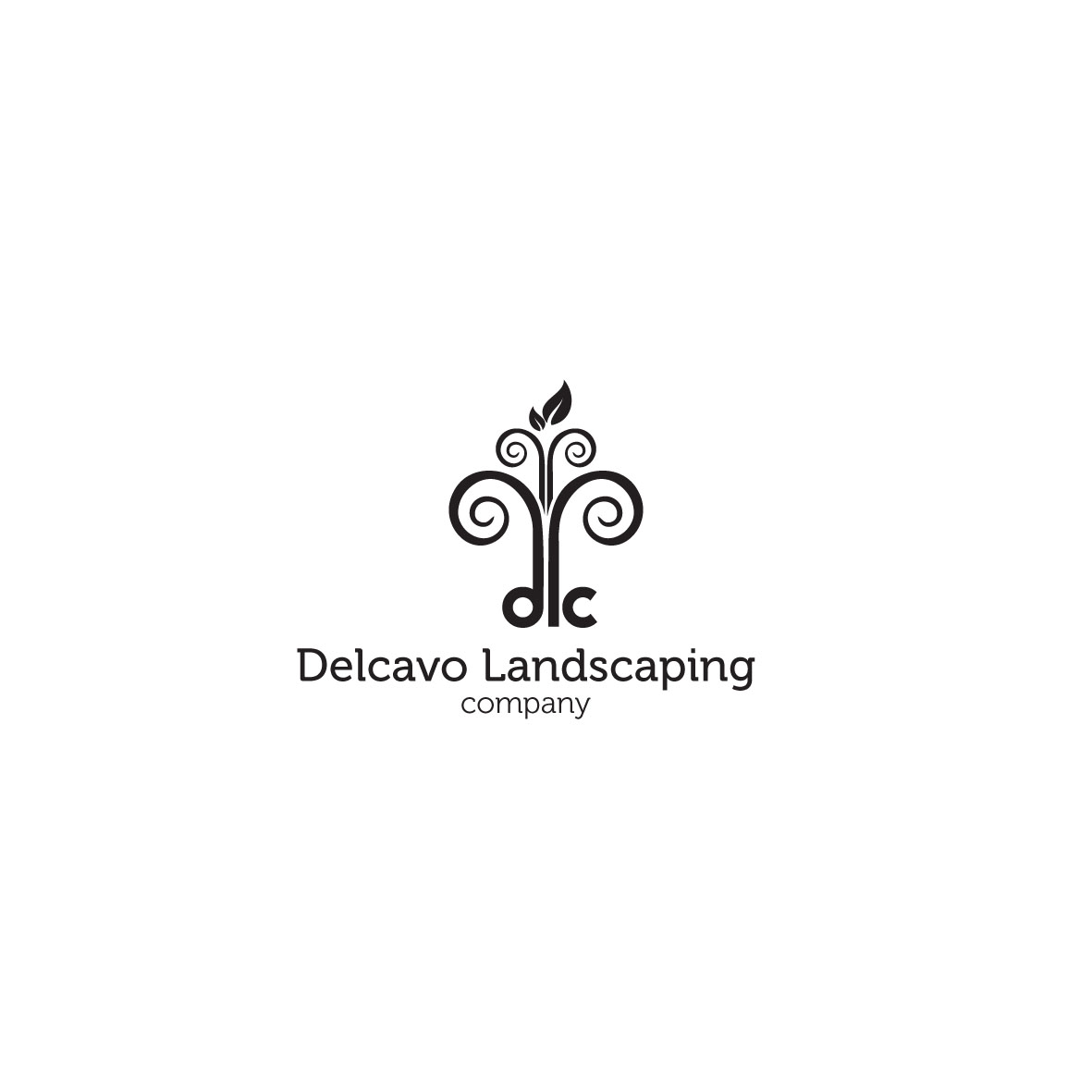 Logo Design by garistanpabatas for Delcavo Landscaping  | Design #10306377