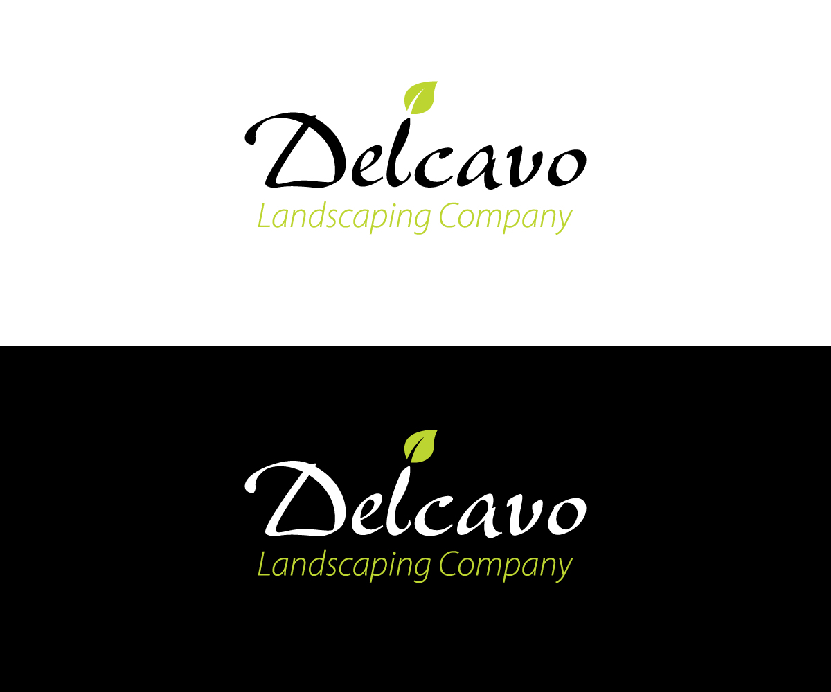 Logo Design by Nitin Mudras for Delcavo Landscaping  | Design #9901936