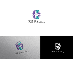 Logo Design by sanalkumar for KB Embroidery | Design: #6895305