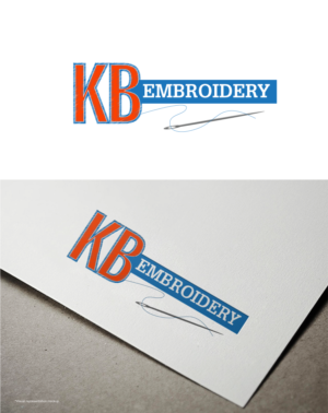 Logo Design by designgreen for KB Embroidery | Design: #6895698