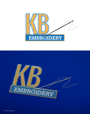 Logo Design by designgreen for KB Embroidery | Design: #6895700