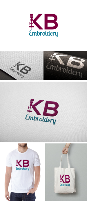Logo Design by JuniorDesigns for KB Embroidery | Design: #6916954