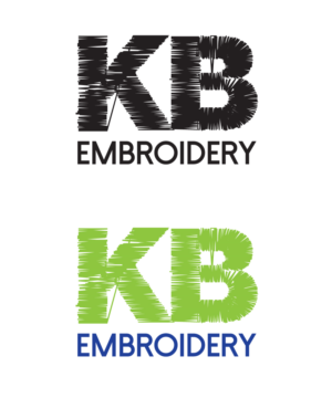 Logo Design by 808Miles for KB Embroidery | Design: #6936419