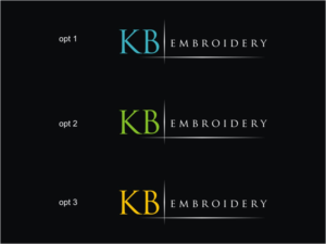 Logo Design by Sushma for KB Embroidery | Design: #6902131