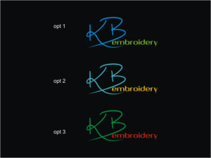 Logo Design by Sushma for KB Embroidery | Design: #6902164