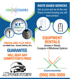 Design de Flyer par Design_By_Dreamers pour Cryoccessories | Design : #7007410