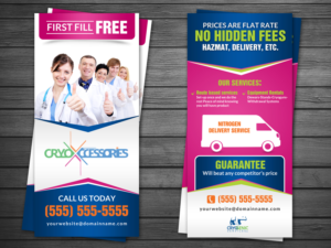 Design de Flyer par debdesign pour Cryoccessories | Design : #6926862