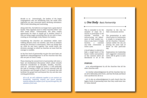 Church network needs design for the introductory explanation booklet | Diseño de Flyer por Iwana Ioana