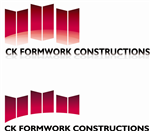 Logo Design by LUSH GRAPHIX for CK Formwork Constructions | Design #11440