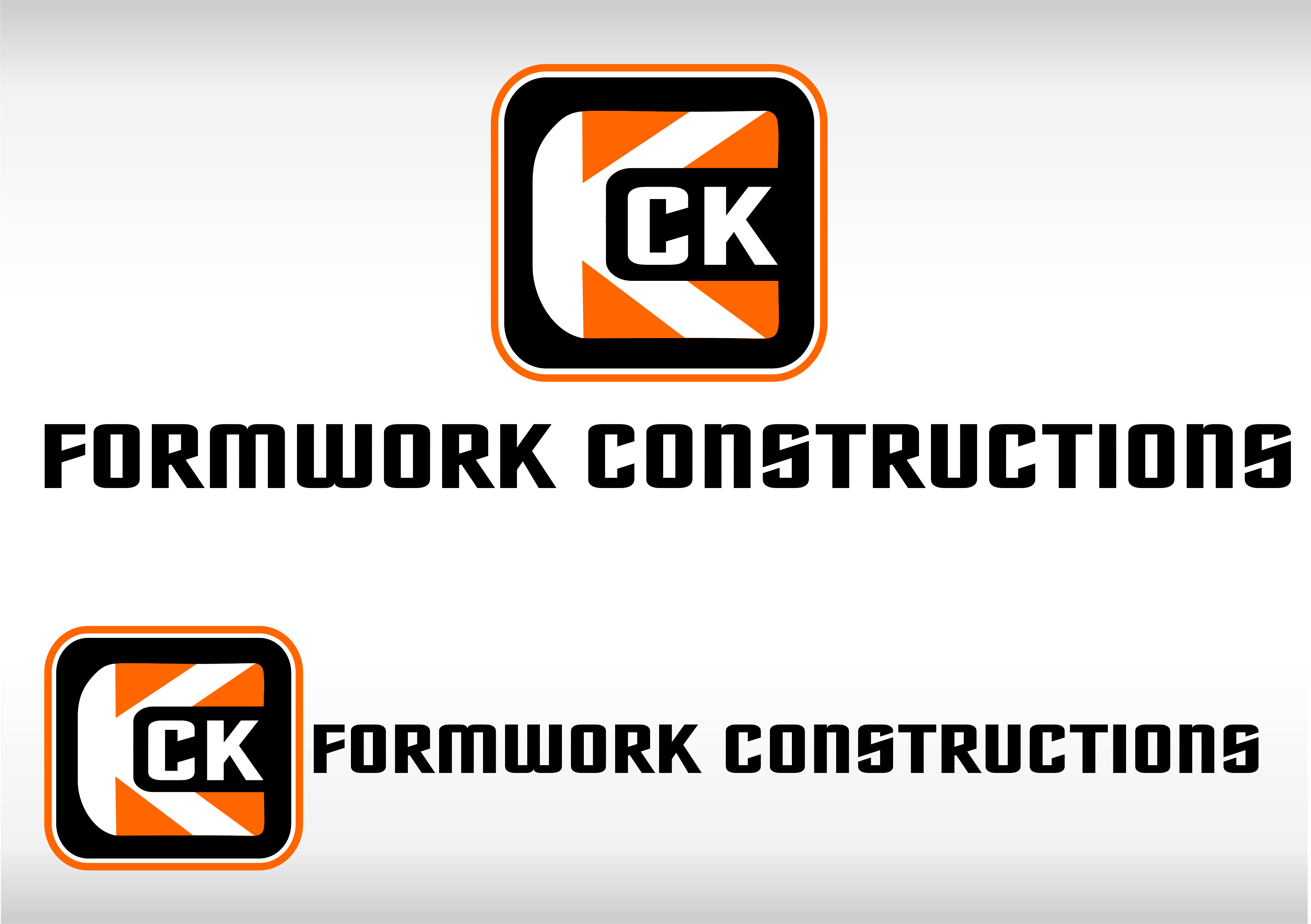 Logo Design by LUSH GRAPHIX for CK Formwork Constructions | Design #11443