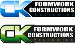 Logo Design by LUSH GRAPHIX for CK Formwork Constructions | Design: #11812